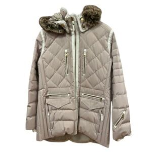 NWOT New OBERMEYER Down Puffer with Detachable Faux Fur Hood